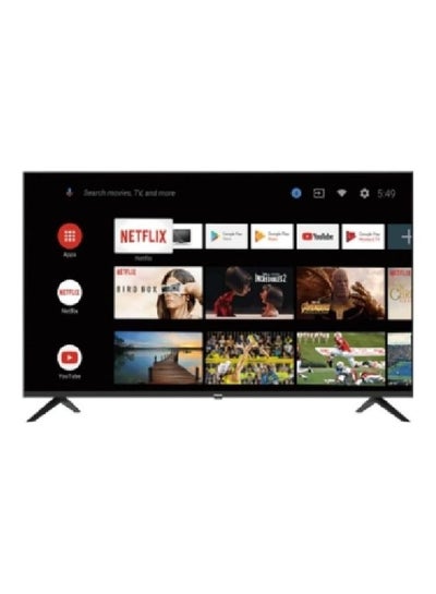 Buy 43-Inch Built-In Receiver Android Smart TV H43K6FG Black in UAE