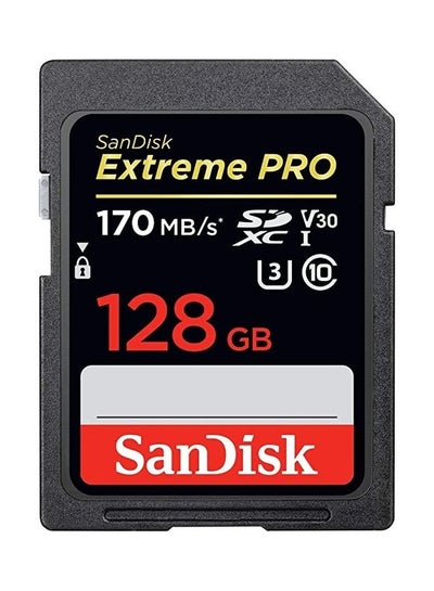 اشتري Extreme Pro SDXC UHS-I Card - C10, U3, V30, 4K UHD, SD Card SDSDXXY-128G-GN4IN 128.0 GB في الامارات