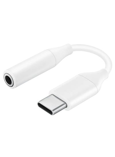 Buy USB-C Headphone Jack Adapter White in UAE