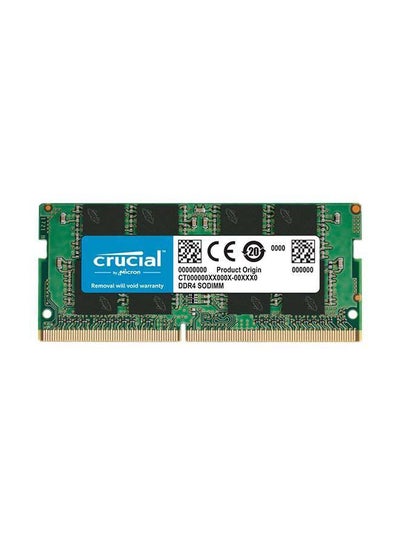 Buy RAM 8GB DDR4 3200MHz CL22 (or 2933MHz or 2666MHz) Laptop Memory CT8G4SFRA32A Multicolour in Egypt