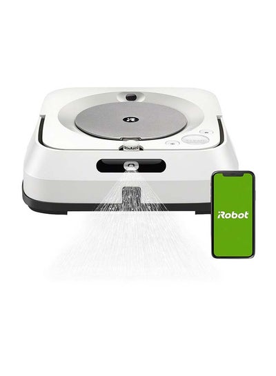 Buy Braava Jet M6138 Connected Robot Mop With Precision Jet Spray Wet Mopping And Dry Sweeping Maps Your Home Recharges And Resumes 2 Year Warranty On Robot 1 Year On Battery, White 0.12 ml 240 W M613840 White in UAE