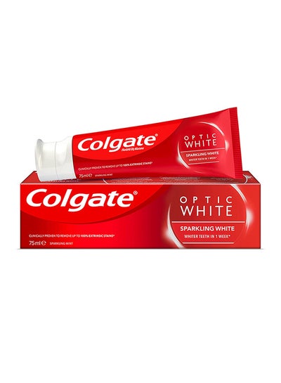 Buy Optic White Sparkling White Toothpaste 75ml in UAE