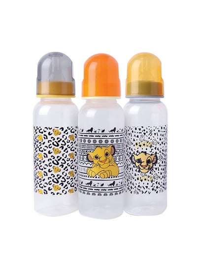 Buy The Lion King Feeding Bottle, 250 mL, Pack Of 3 in UAE