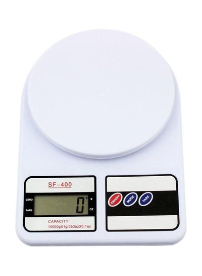 Buy Electronic Digital Kitchen Scale White in Egypt