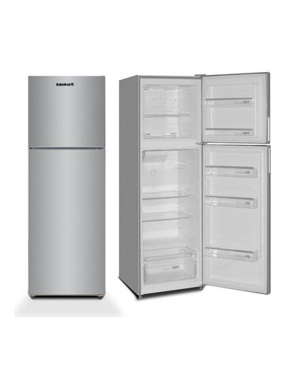 Buy 326L Gross - 251L Net Capacity, Double Door Top Mount Refrigerator, Recessed Handle, Electronic Control, No Frost , Multi Flow ADTM35MSP Inox in UAE