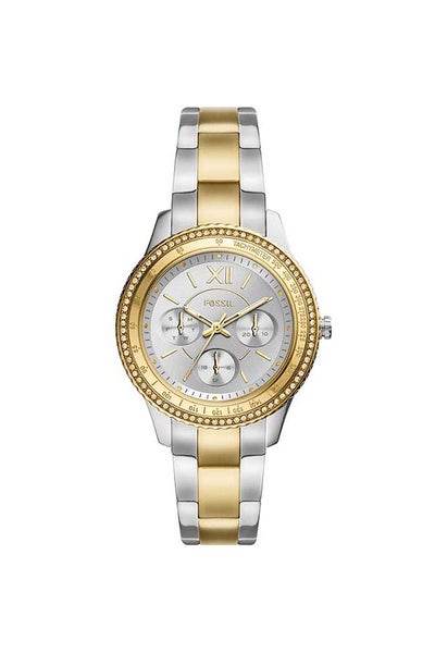 Buy Women's Chronograph Round Quartz Wrist Watch ES5107 in UAE