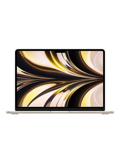 Buy MacBook Air 13.6-Inch Display, Apple M2 chip With 8-Core CPU And 8-Core GPU, 256GB SSD/Integrated Graphics English Starlight in Egypt