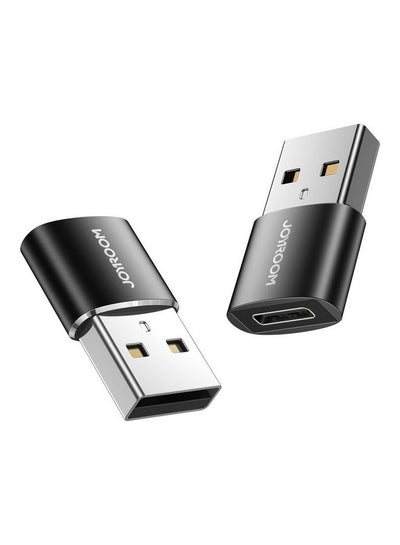 Buy Adapter USB Type C Female To USB Male Black in Egypt