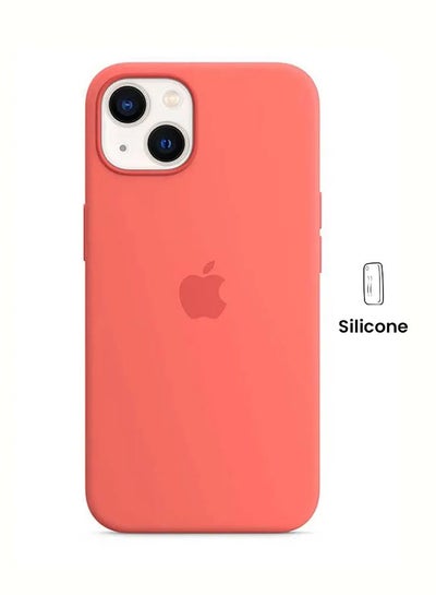 Buy iPhone 13 Silicone Case with MagSafe Pink Pomelo in UAE