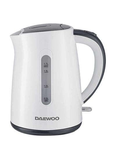 Buy Electric Kettle, Korean Technology 1.7 L 2200 W DEK8805 White Grey in Saudi Arabia