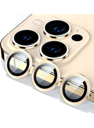 Buy Camera Lens Protector  - iPhone 14 Pro/ 14 Pro Max gold in UAE