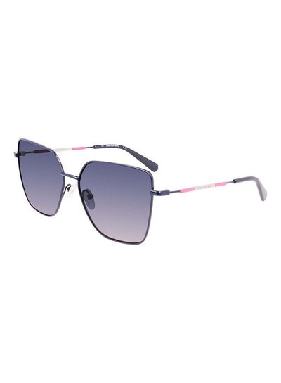 Buy Women's Full Rim Metal Modified Rectangle  Jeans Sunglasses  CKJ21217S-405-5915 in Saudi Arabia