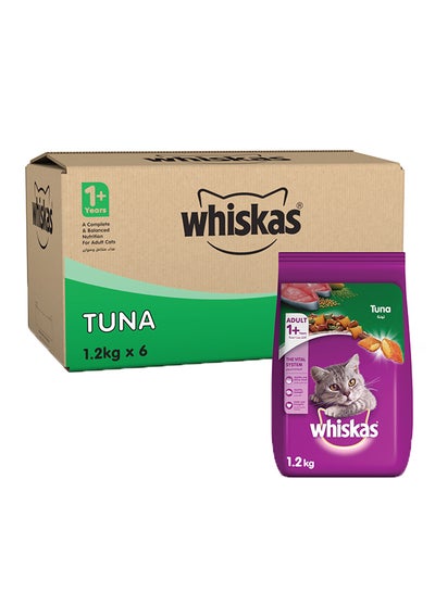 Buy Tuna Dry Food Bag Pack Of 6 1.2kg in UAE