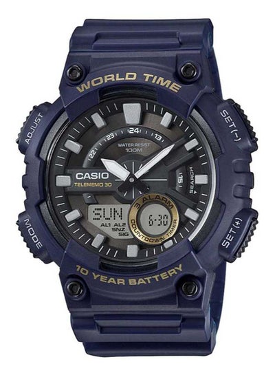 Buy Men's Resin Analog And Digital Watch AEQ-110W-2AVDF in Egypt