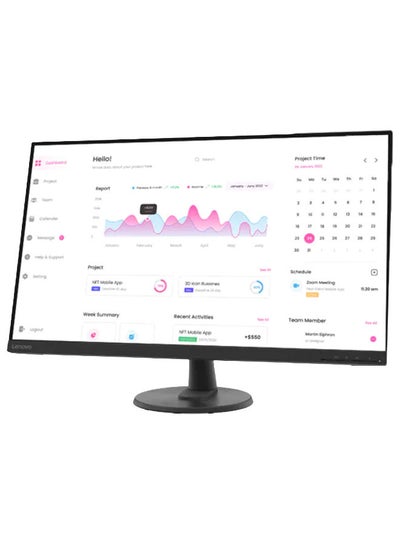 Buy 31.5 inch D32-40 FHD 1920x1080 Monitor (VA Panel, 75Hz, 4ms, HDMI, DP) - Tilt Stand Black in Saudi Arabia