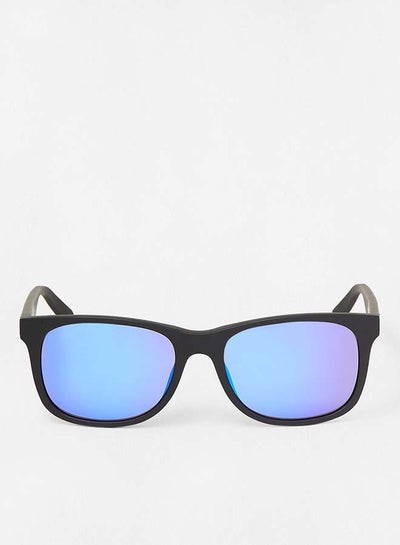 Buy Men's Full Rim Injected Modified Rectangle Sunglasses DR EDEN LL ION-003-5618 in UAE