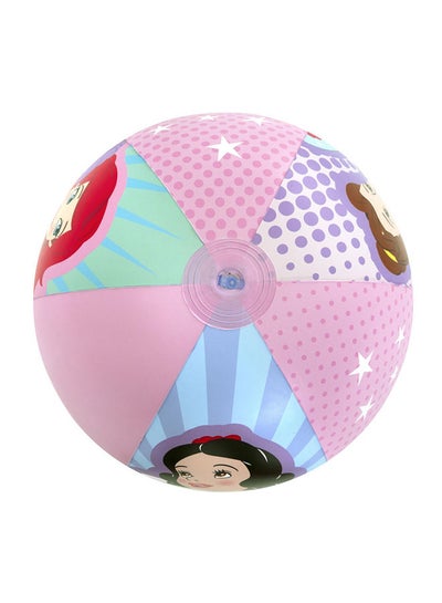 اشتري Disney Princess Printed Inflatable Ball 51cm في الامارات