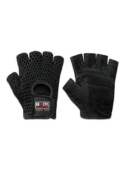 Buy 1-Pair BS Mesh Fitness Gloves 31x26x21cm in UAE