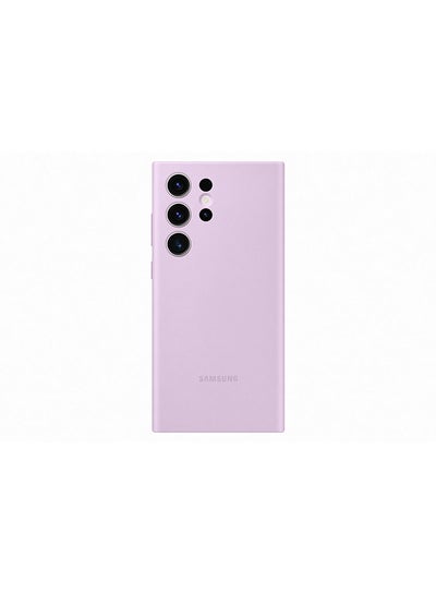 Buy S23 Ultra Silicone Case Lavender in UAE