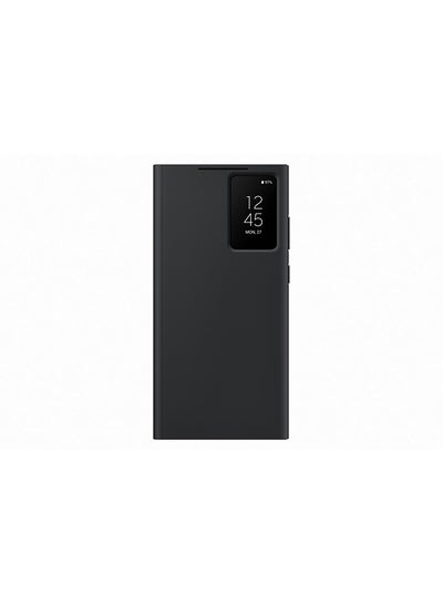 Buy S23 Ultra Smart View Wallet Case Black in UAE