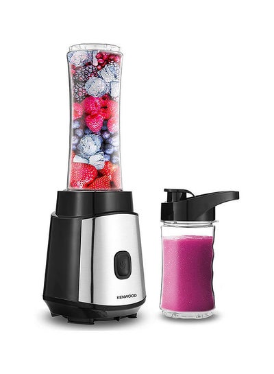 Buy Personal Blender Smoothie Maker  With  &  Tritan Smoothie2Go Bottle and Lid, Ice Crush Function 350 W BLM05.A0BK Silver/Black in Saudi Arabia