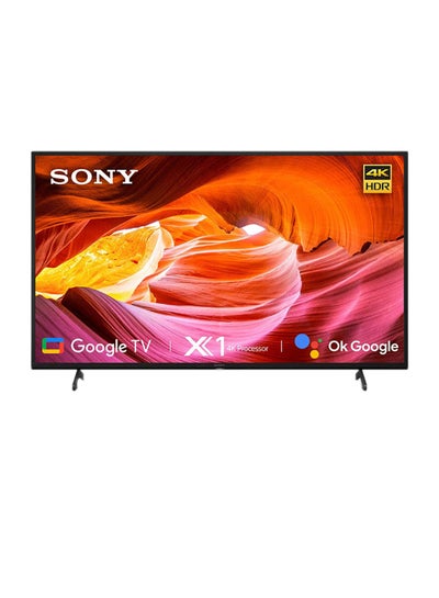 Buy 50 Inch, 4k HDR, Android TV KD-50X75K Black in Saudi Arabia