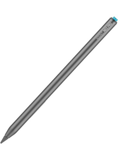 Buy Neo Pro Apple iPad Native Palm Rejection Stylus - Charges on the iPad via Magnetic Attachment - Grey in Saudi Arabia