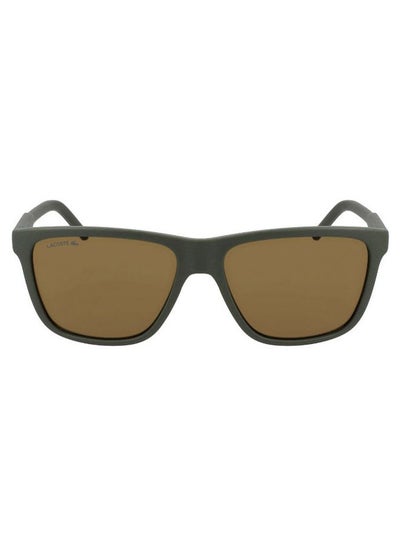 Buy Men's Full Rimmed Modified Rectangular Frame Sunglasses - Lens Size: 57 mm in Saudi Arabia