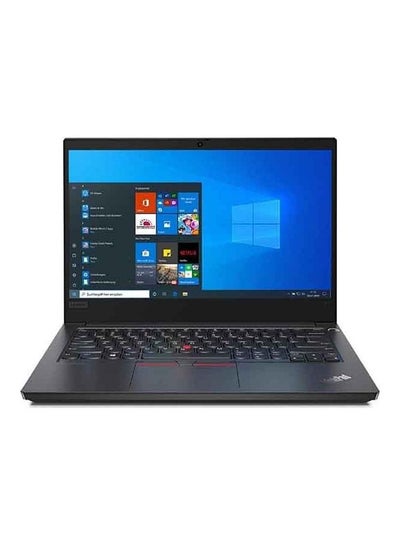 Buy ThinkPad E14 Gen4 21E300AJGP Laptop With 14-Inch Display, Core i5-1235U Processor/8GB RAM/256GB SSD/2GB NVIDIA GeForce MX550 Graphics Card/DOS(No Windows) English Black in Saudi Arabia