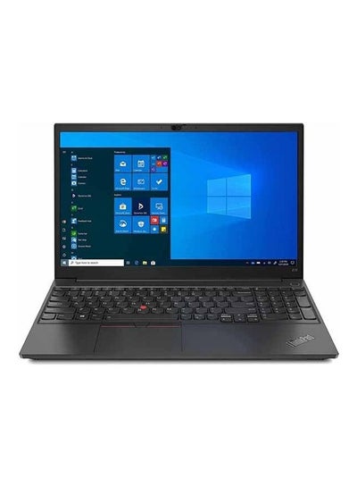 Buy ThinkPad E15 Gen 4 21E600AJGP Laptop With 15.6-Inch Display, Core i7-1255U Processor/8GB RAM/512GB SSD/2GB NVIDIA GeForce MX550 Graphics Card/DOS(Without Windows) English Black in Saudi Arabia