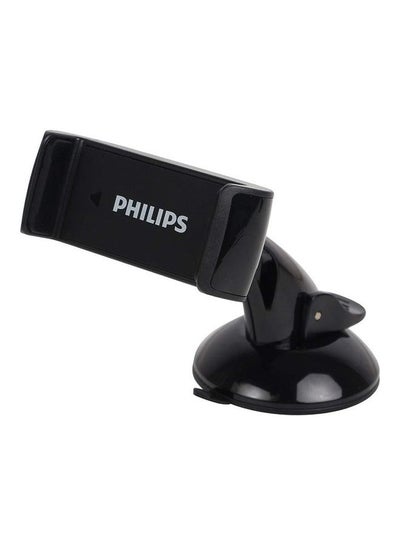 اشتري Mobile Phone Suction Car Mount Holder Black في الامارات