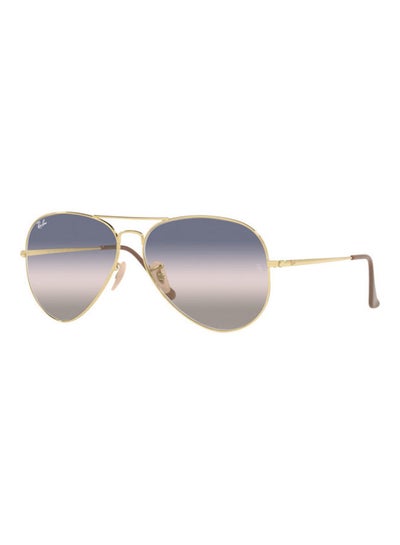 Buy Full Rim Aviator Gradient Sunglasses - 0RB3689001/GE55 in UAE