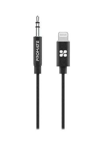 Buy Apple Lightning MFi Certified 3.5mm Stereo Audio Cable 200 cm Black in UAE