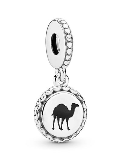 Buy Sterling Silver Camel Dangle Charm in Saudi Arabia