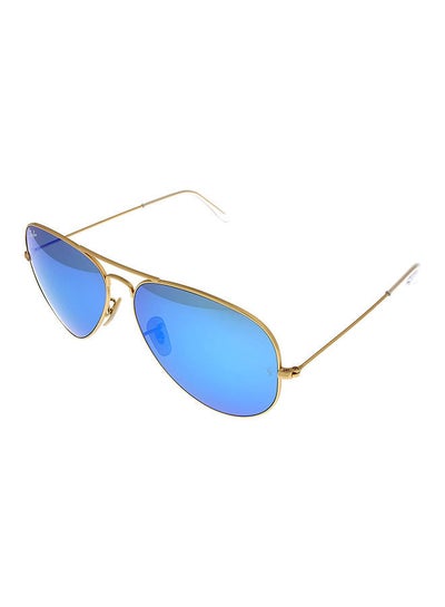 Buy Men's Full Rim Aviator Sunglasses - RB3025-112/17 - Lens Size: 62 mm - Gold in Saudi Arabia