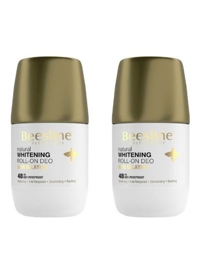 اشتري Whitening Roll-On Deodorant Hair Delaying Pack of 2 50ml في السعودية