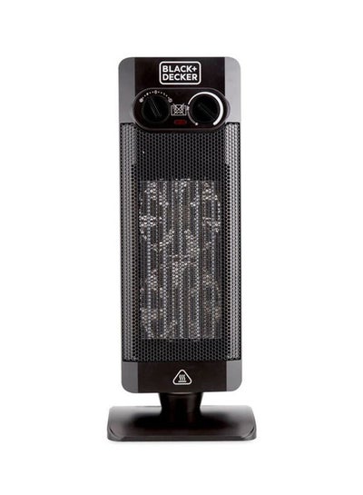Buy Tower Fan Heater With Dual Heat Setting And Auto Shut-Off Function 2000.0 W HX340-B5 Black in UAE