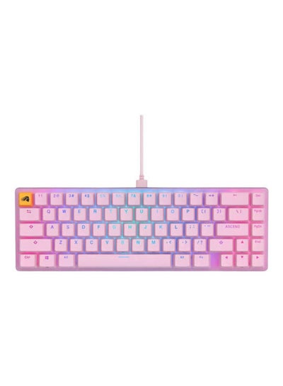 Buy Glorious GMMK2 Modular Mechanical Keyboard | Pre-Built Edition | Compact 65% | Pink USA TKL | GLO-GMMK2-65-FOX-P in UAE