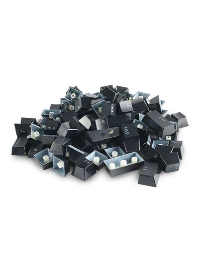 اشتري Glorious Mechanical Keyboard Keycaps, 104-Key ABS Doubleshot, Black | G-104-Black في الامارات