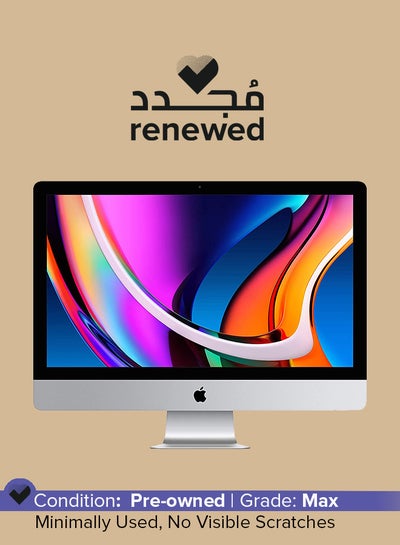 Buy Renewed - iMAC (2015) A1419 Desktop With 27-inch Display, Intel Core i5 Processor/16GB RAM/128GB SSD + 2TB HDD/2GB AMD Radeon R9 M380 graphics
 graphics Silver in UAE