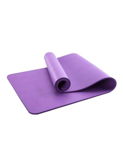 Buy Anti-Skid Star Yoga Mat 10 mm - Purple 183x61x1cm in Egypt