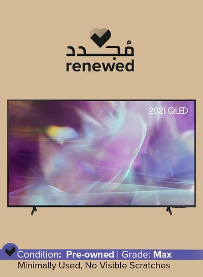 Buy Renewed - 65 Inch QLED 4K HDR Smart TV (2021) QE65Q60A Black in UAE