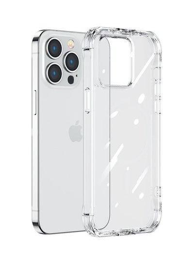 Buy Joyroom Defender Series Case Cover for iPhone 14 Pro Max Armored Hook Cover Stand (JR-14H4) Clear in Egypt