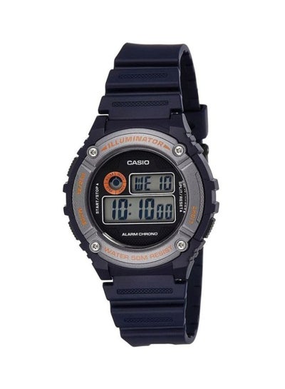 Buy Boys' Resin Digital Quartz Watch W-216H-2BVDF - 44 mm - Blue in Saudi Arabia