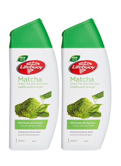 Buy Body Wash Matcha 300ml Pack of 2 in UAE