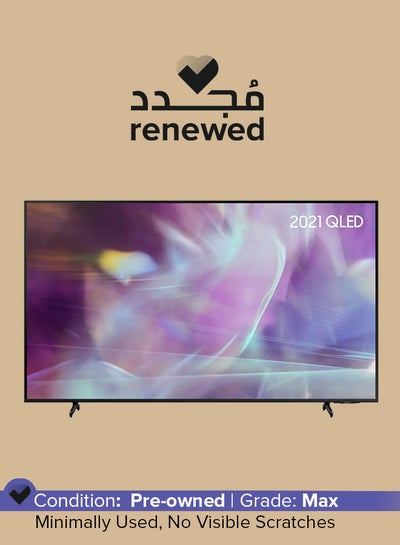 Buy Renewed - 43-Inch QLED 4K HDR Smart TV (2021) QE43Q60A Black in UAE