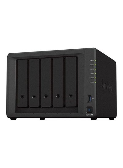 اشتري DS1522 PLUS TOWER 5BAY TOWER Desktop NAS Solution 5x3,5/2,5" SATA HDD/SSD,2x M.2 2280 NVMe SSD,8GB RAM Black في الامارات