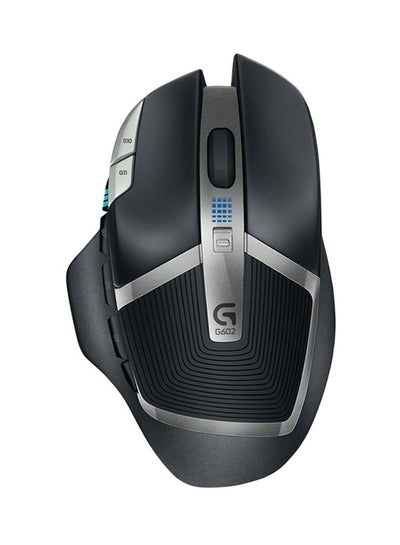 Buy Logitech G602 Wireless Gaming Mouse, 2,500 DPI, 11 Programmable Controls, 250h Battery Life, On-Board Memory, Compatible with PC/Mac Black in UAE