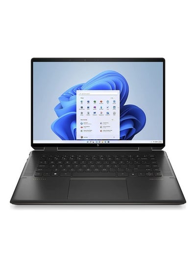 اشتري Spectre x360 16-f1002ne Laptop With 16-Inch Display, Core i7 1255U Processor/16GB RAM/1TB SSD/Intel Iris XE Graphics/Windows 11 English/Arabic Nightfall black في الامارات