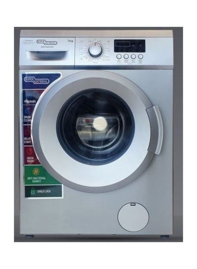 اشتري Front Load Washing Machine Latest Series 7 kg SGW7200NLEDS Silver في الامارات